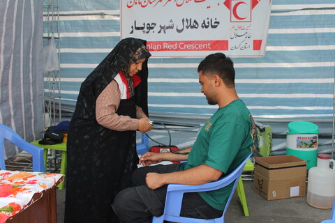 تصاویر/ موکب های غدیر حماسی در شهر جوپار