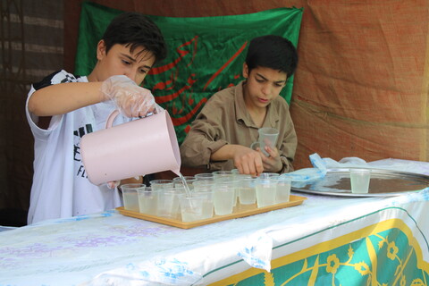 تصاویر/ موکب های غدیر حماسی در شهر جوپار