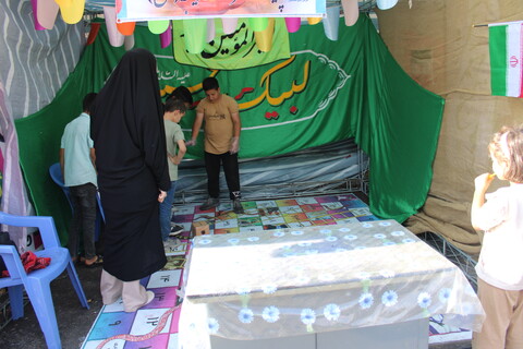 تصاویر/ موکب های غدیر حماسی در شهر جوپار