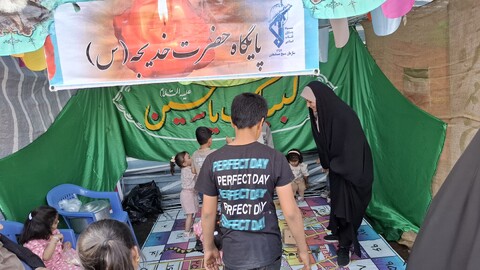 تصاویر/ موکب های غدیر حماسی در شهر جوپار