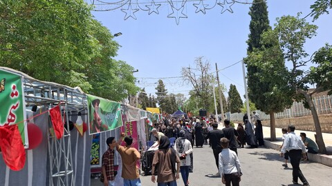 تصاویر/ موکب های غدیر حماسی در شهر جوپار