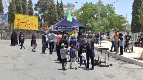 تصاویر/ موکب های غدیر حماسی در شهر جوپار