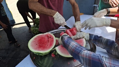 تصاویر/ موکب های غدیر حماسی در شهر جوپار