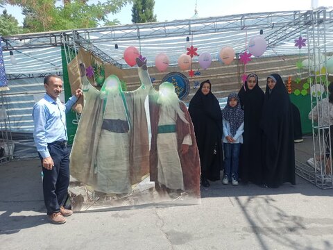 تصاویر/ موکب های غدیر حماسی در شهر جوپار