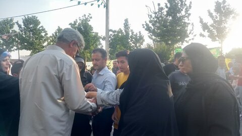 تصاویر/برگزاری راهپیمایی روز عید غدیر در محلات