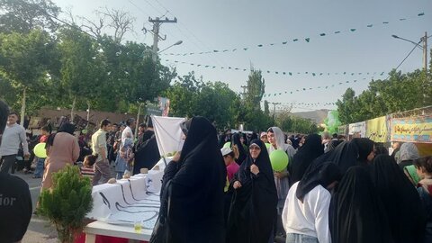 تصاویر/برگزاری راهپیمایی روز عید غدیر در محلات
