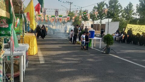 تصاویر/برگزاری راهپیمایی روز عید غدیر در محلات