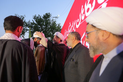 تصاویر / مراسم عمامه گذاری طلاب مدارس علمیه استان قزوین