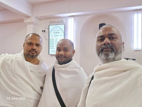 ہندوستانی حجاج کا غدیر خم کے میدان میں جشن کا اہتمام