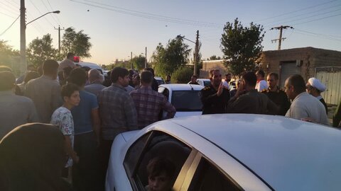 تصاویر/ مراسم تشییع پیکر مطهر شهید مصطفی خدایی در شاهین دژ
