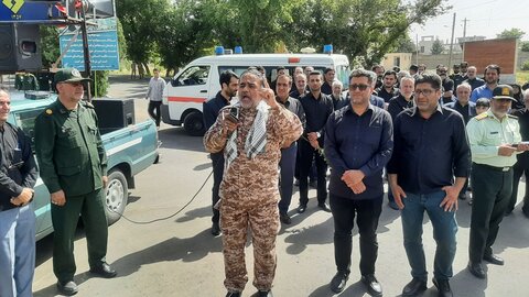 تصاویر/ مراسم تشییع پیکر مطهر شهید مصطفی خدایی در شاهین دژ