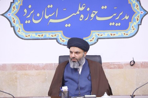 جلسه شورای راهبردی خبرگزاری، رسانه و فضای مجازی حوزه علمیه استان یزد با قید (برگزاری فوق‌العاده به جهت شرایط جنگی) برگزار شد