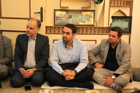 تصاویر / حضور مدیران شهری و استانی اصفهان در منزل پدری «سردارشهید مهدی ربانی»