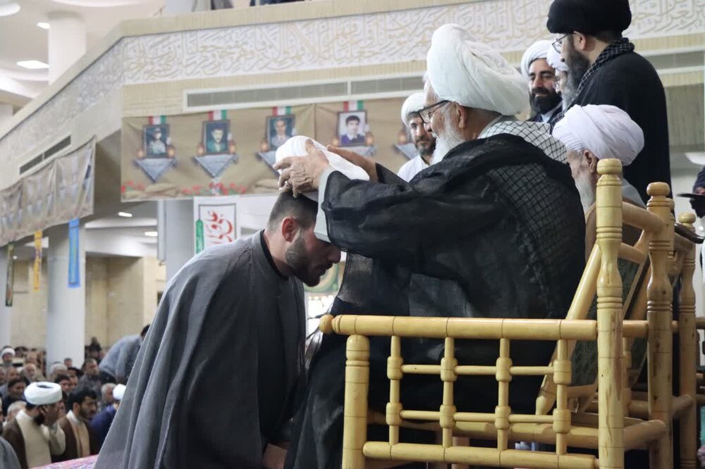 مراسم عمامه گذاری