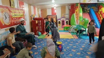 تصاویر/ برنامه شادیانه فرزندان مبلغین و مبلغات حوزه علمیه کاشان