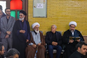 تصاویر/ مراسم شام غریبان جمعی از شهدای مدافعین وطن استان آذربایجان شرقی