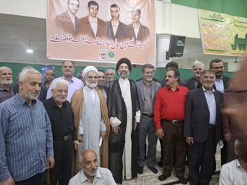 تصاویر/ شصتمین سالگرد شهادت شهدای حزب موتلفه در کاشان