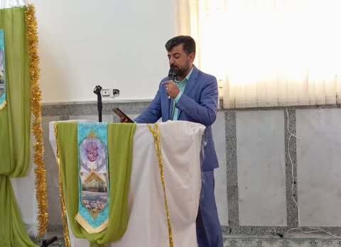 تصاویر/ جشن غدیر ویژه طلاب و اساتید مدرسه علمیه تخصصی فاطمیه کرمان