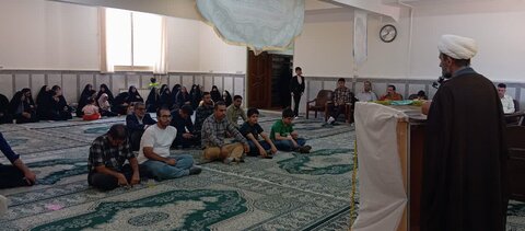تصاویر/ جشن غدیر ویژه طلاب و اساتید مدرسه علمیه تخصصی فاطمیه کرمان