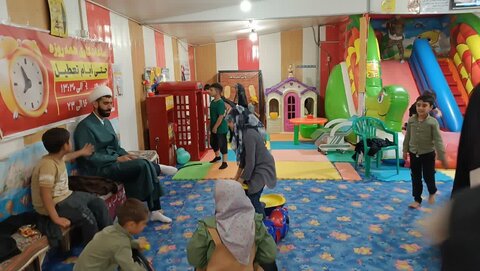 تصاویر/ برنامه شادیانه فرزندان مبلغین و مبلغات حوزه علمیه منطقه کاشان