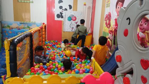 تصاویر/ برنامه شادیانه فرزندان مبلغین و مبلغات حوزه علمیه منطقه کاشان