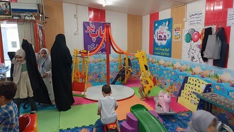 تصاویر/ برنامه شادیانه فرزندان مبلغین و مبلغات حوزه علمیه منطقه کاشان