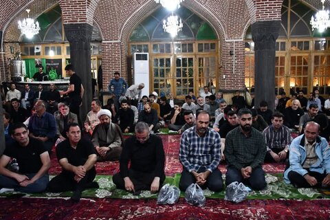 تصاویر/  تشییع پیکر مطهر شهید محسن آین در مسجد جامع سیدالشهدا (ع) خوی