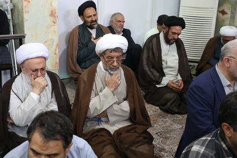 تصاویر/ مراسم تشییع مرحوم محمد علی متولیان
