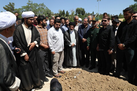 تصاویر/ آئین تشییع شهدای پدافند هوایی لشکر ۳ حمزه (ع) در تجاوز رژیم صهیونیستی به ارومیه