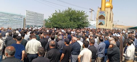 تصاویر/ تشییع پیکر شهید حسین پورعبدالله مینق در هریس