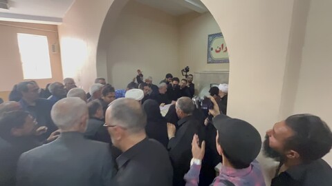 تصاویر/ آیین تشییع پیکر شهید محمد جواد ناصری” فرزند امام جمعه هادیشهر در تبریز