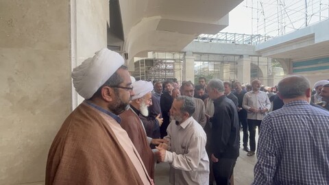 تصاویر/ آیین تشییع پیکر شهید محمد جواد ناصری” فرزند امام جمعه هادیشهر در تبریز