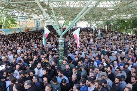 تصاویر با شکوه تشییع شهدای وطن در بروجرد