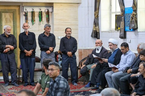 مراسم شام غریبان جمعی از شهدای مدافعین وطن استان آذربایجان شرقی