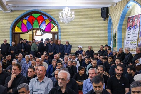 مراسم شام غریبان جمعی از شهدای مدافعین وطن استان آذربایجان شرقی