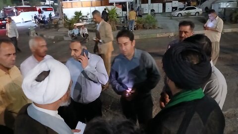 تصاویر/ بازدید امام جمعه ایلام از پایانه مرزی مهران