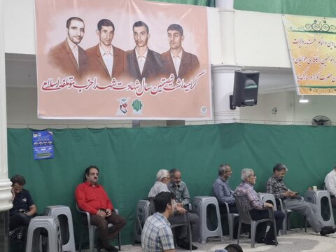 تصاویر/ شصتمین سالگرد شهادت شهدای حزب موتلفه در کاشان