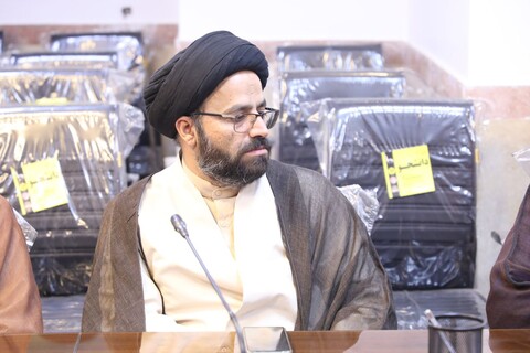 جلسه بصیرت افزایی با ارائه حجت‌الاسلام والمسلمین سعادتمند و حضور کادر مدارس علمیه یزد