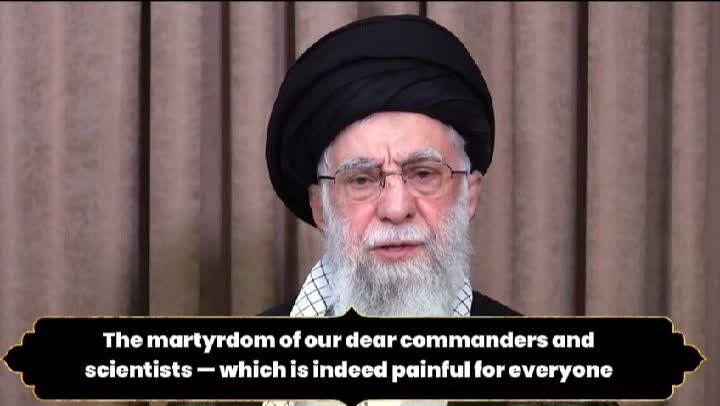 Iran's Supreme Leader: Zionist Regime "Will Be Brought to Its Knees"