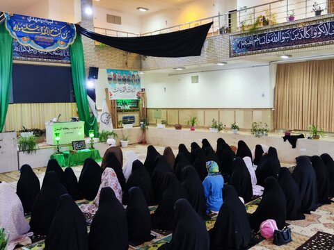 تصاویر/ مراسم بزرگداشت شهدای حملات تروریستی رژیم صهیونیستی در مدرسه علمیه ریحانة الرسول ارومیه