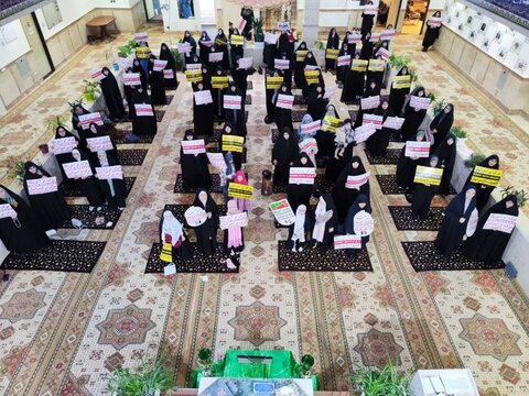 تصاویر/ مراسم بزرگداشت شهدای حملات تروریستی رژیم صهیونیستی در مدرسه علمیه ریحانة الرسول ارومیه