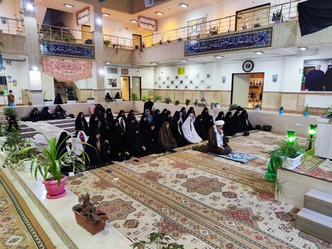 تصاویر/ مراسم بزرگداشت شهدای حملات تروریستی رژیم صهیونیستی در مدرسه علمیه ریحانة الرسول ارومیه