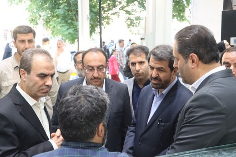 تصاویر / حضور استاندار همدان در بازار