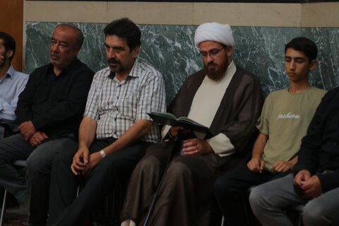 مراسم شهید حسین احمدی همدان