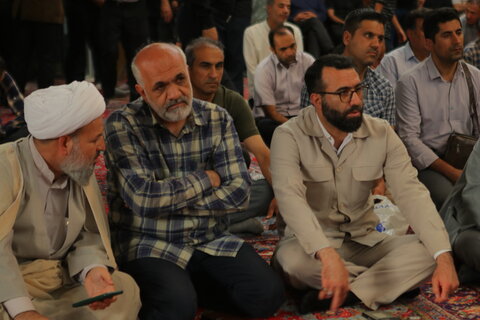 مراسم شهید حسین احمدی همدان