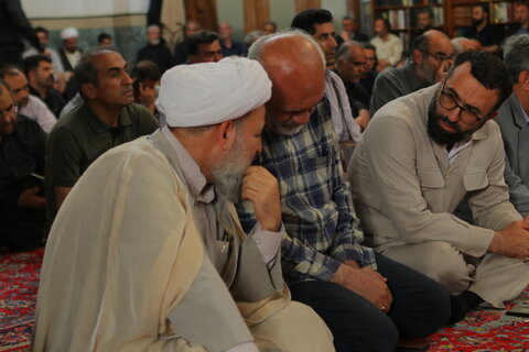 مراسم شهید حسین احمدی همدان