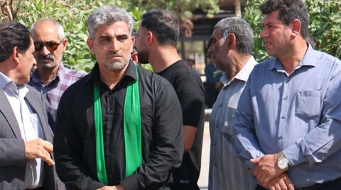 تصاویر/مراسم خاکسپاری شهید والامقام سرگرد پاسدار وحید دالوند