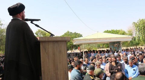 تصاویر/مراسم خاکسپاری شهید والامقام سرگرد پاسدار وحید دالوند