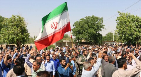 تصاویر/مراسم خاکسپاری شهید والامقام سرگرد پاسدار وحید دالوند