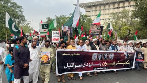 پاکستان میں غاصب صیہونی ریاست مخالف ریلیاں